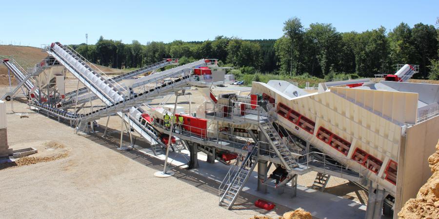 Installations pour les carrières